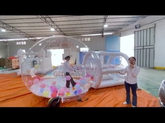 ملعب لعب معدات اللعب الناعمة مجموعة ألعاب في الهواء الطلق الوردي الأزرق الأبيض الداخلي