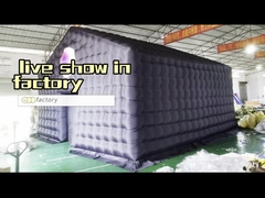 خيمة حفلة ديسكو محمولة قابلة للنفخ في الفناء الخلفي