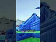 منزلق ماء قابل للنفخ