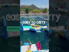 الرياضة المائية الملونة قابلة للجذب قابلة للنفخ قارب الموز أنبوب الأسماك الطائرة للبحر