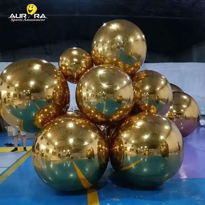 حفلات تزيين الكرة المرآة المضخة البالون الكرات الزفاف الليزر ديسكو