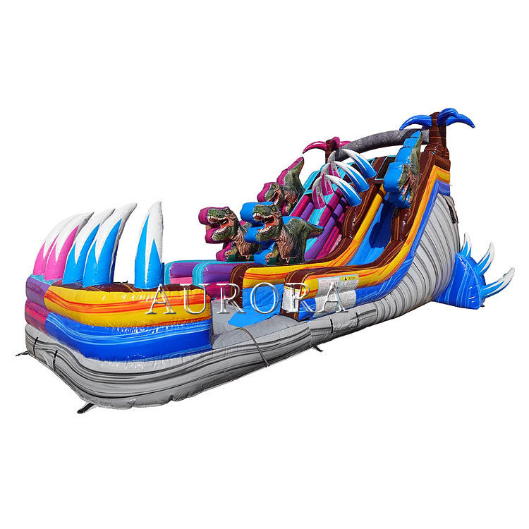 سلايدات مائية مفتوحة للخارج للبركة الأرجوانية الزرقاء التجارية الدرجة العملاقة