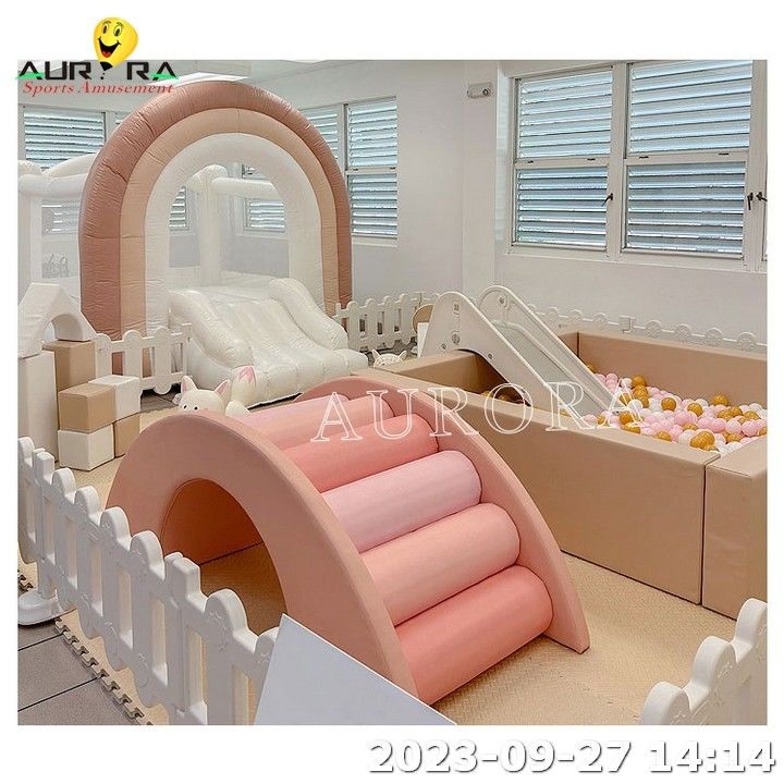 حفرة الكرة المنزلية ملعب كرة الرغوة الناعمة الكتل التسلق للأطفال اللعب الناعمة للمعدات