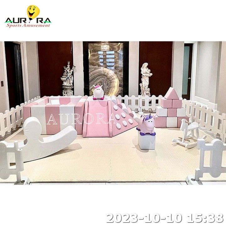 ألوان مختلطة شعبية متسلق كرة حفرة الأطفال الملعب في الهواء الطلق اللعب الناعم